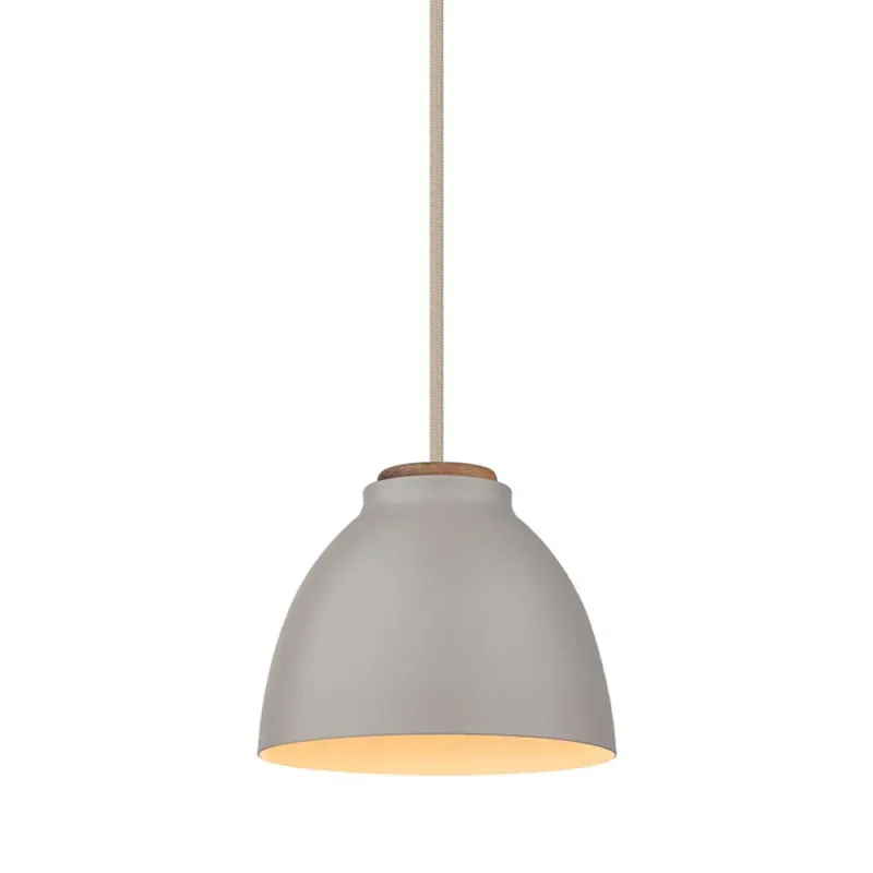 NIVA  suspension diam.14 G9, gris / bois