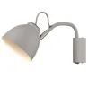 NIVA  applique diam.14 GU10,  gris / bois