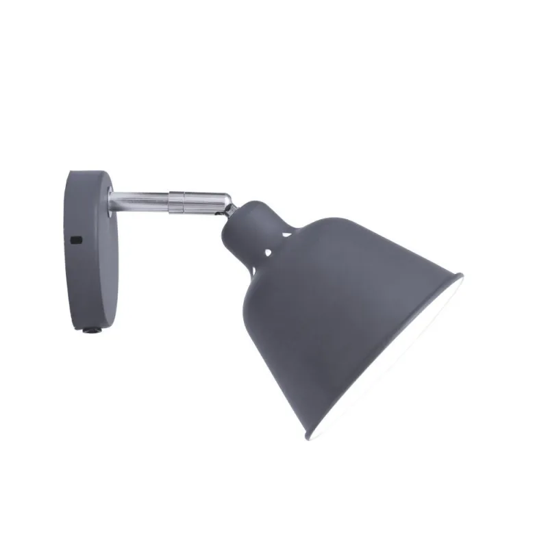 CARPENTER applique diam.15 E14, gris
