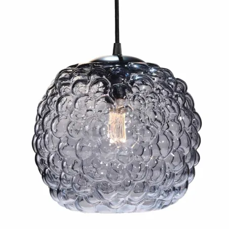 Grape suspension gris E27 diam.25cm