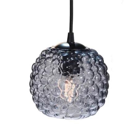 Grape suspension gris E27 diam.15cm