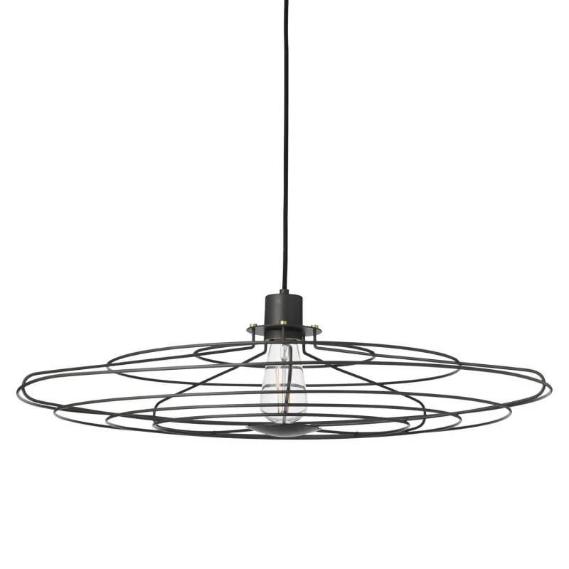 Radio suspension diam.70 cm gris foncé