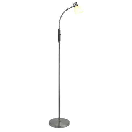 HUDSON lampadaire l. LED 1L G9, verre opal / acier