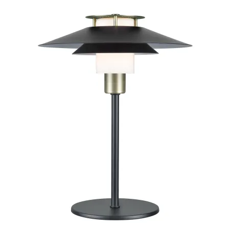 RIVOLI lampe à poser noir/laiton antique