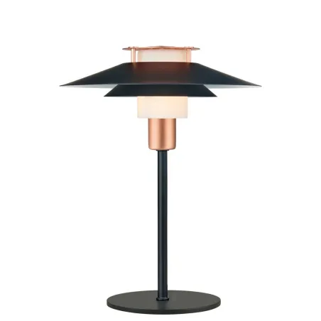 RIVOLI lampe à poser diam.24 noir-cuivre
