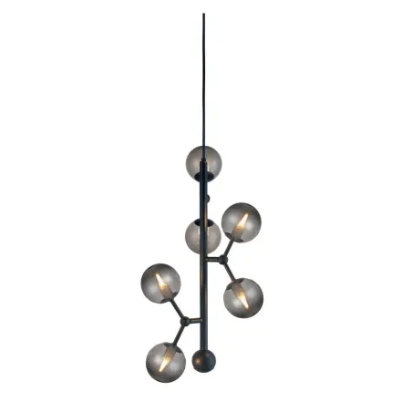 ATOM Vertical noir et gris verre, 6xG9