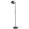 D.C  lampadaire 1L diam.18 E27,  noir / chene