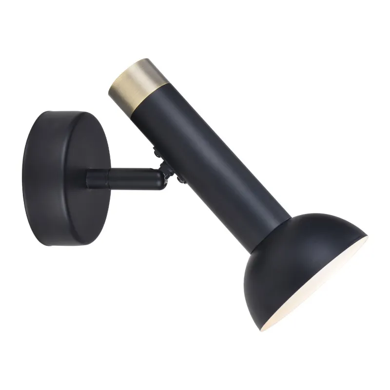 Torch applique, noir-antique