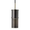 Cylindre suspension noir antique G10 Metal diam. 6cm