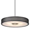 Panel suspension noir antique 5xG9 Metal diam.43cm