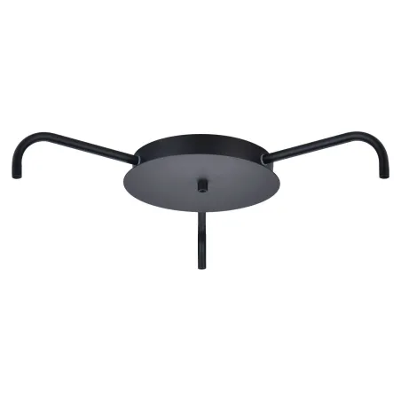 Patère 4 lampes noir