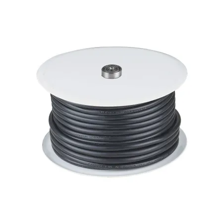 CABLE-ROLL Soft Silicone noir 25M