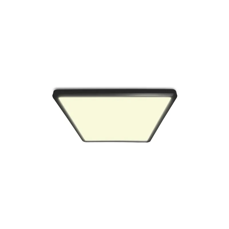 LED Ultra Square plafond 3 step 18W noir