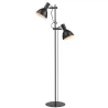 BALTIMORE lampadaire 2L noir