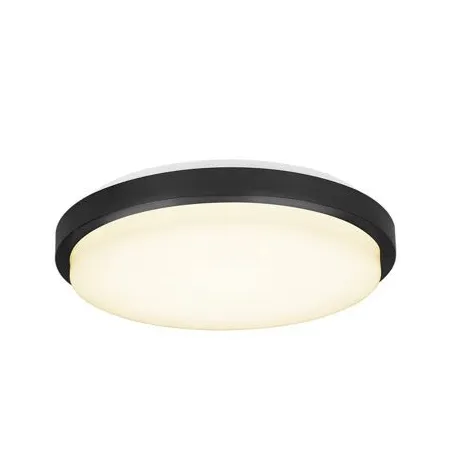 UPSCALE LED  Plafonnier diam.22 12W noir