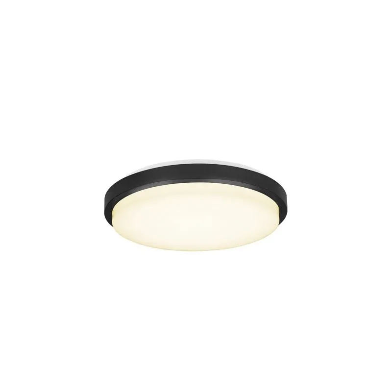 UPSCALE LED  Plafonnier diam.28 24W noir