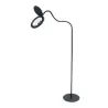 MAGNI lampadaire noir grossissant x3 dioptrie