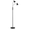 HUDSON lampadaire LED 2L noir