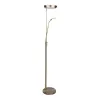 Vegas Combi lampadaire avec Dimmer laiton antique