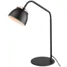 OSLO lampe à poser diam.16 noir-chene