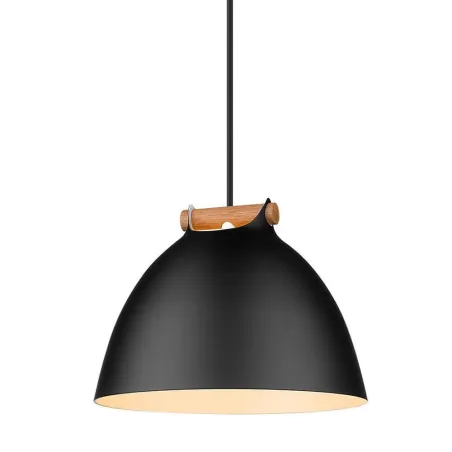 ARHUS suspension diam.24cm E27,  noir / bois