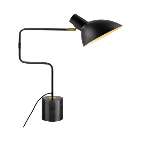Metropole Deluxe lampe de table E27 base marbre avec bras pivotant