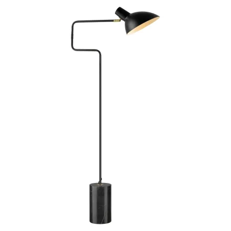 Metropole Deluxe lampadaire E27 base marbre et bras pivotant