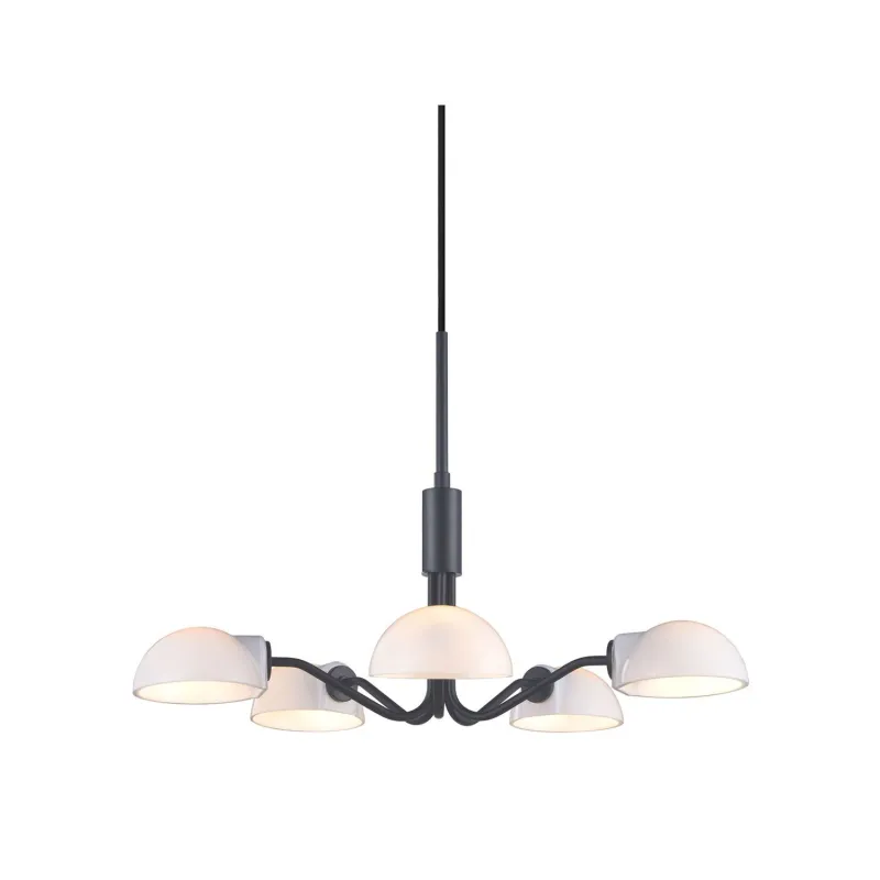 Kjdiam.benhavn mini lustre, noir 5 X G9
