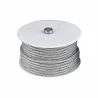CABLE-ROLL Textile Silver 25M