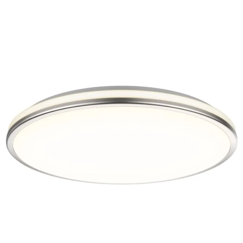 LED Plafonnier Fancy 18W diam.33, Silver 3 step