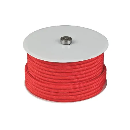 CABLE-ROLL Textile rouge 25M