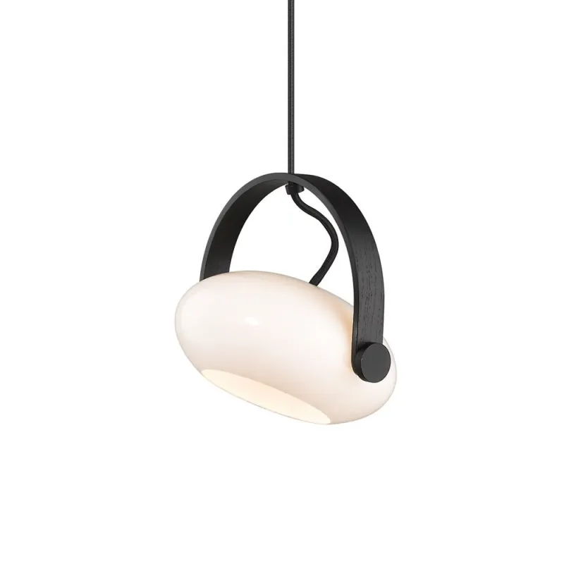 D.C suspension diam.18 G9,  Opal m. chene-noir