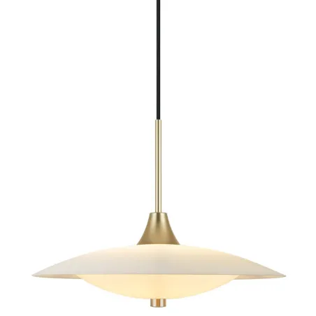 BARONI suspension diam.35 opal-laiton