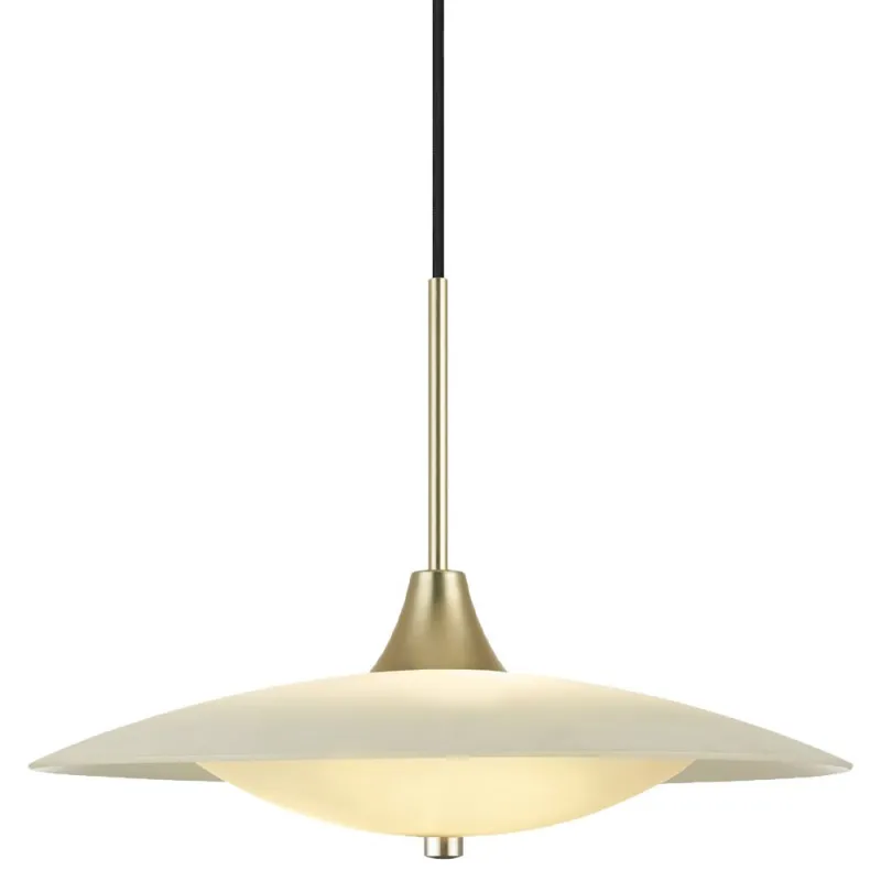 BARONI suspension diam.46 opal-laiton