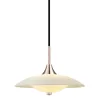 BARONI suspension diam.30 opal-cuivre