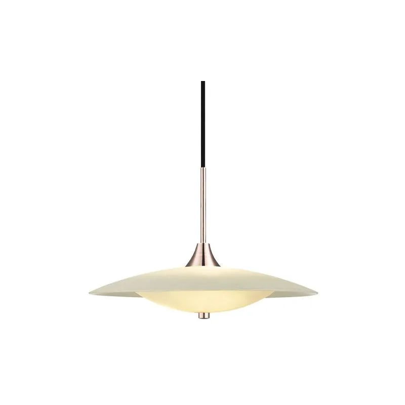 BARONI suspension diam.46 opal-cuivre