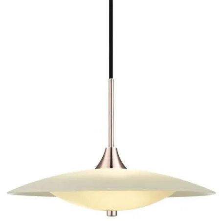 BARONI suspension diam.46 opal-cuivre