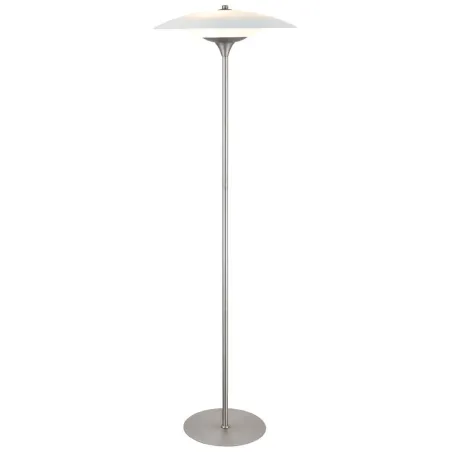 BARONI lampadaire diam.46 opal-alu