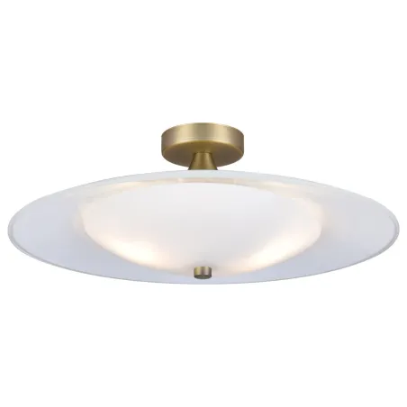 Baroni plafonnier diam.46 Opal - antique