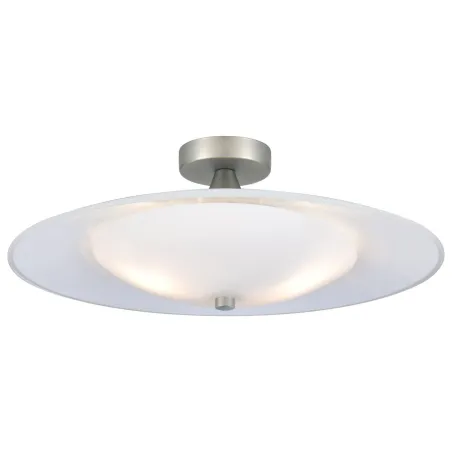 Baroni plafonnier diam.46 Opal - Aluminium