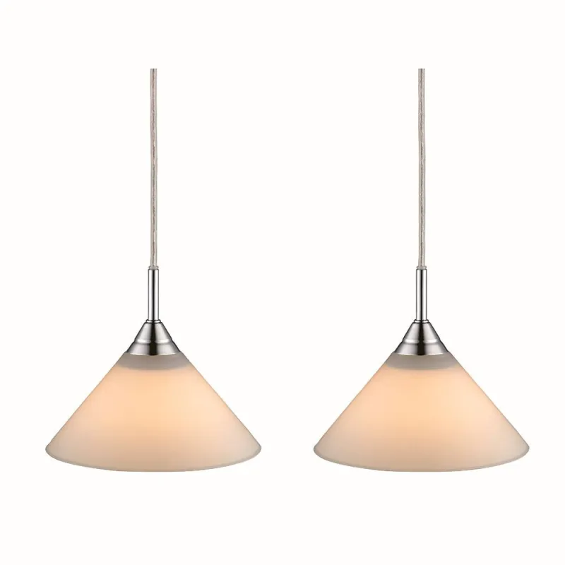 SKOMAGER suspension set 2L verre opal