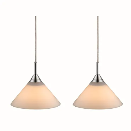 SKOMAGER suspension set 2L verre opal