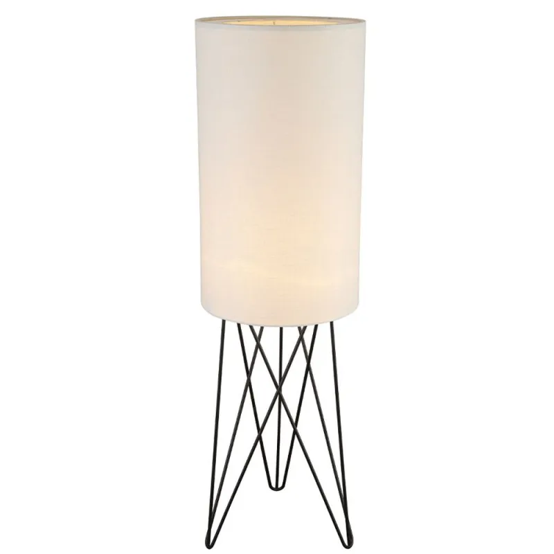 TOWER lampadaire XL  blanc/noir