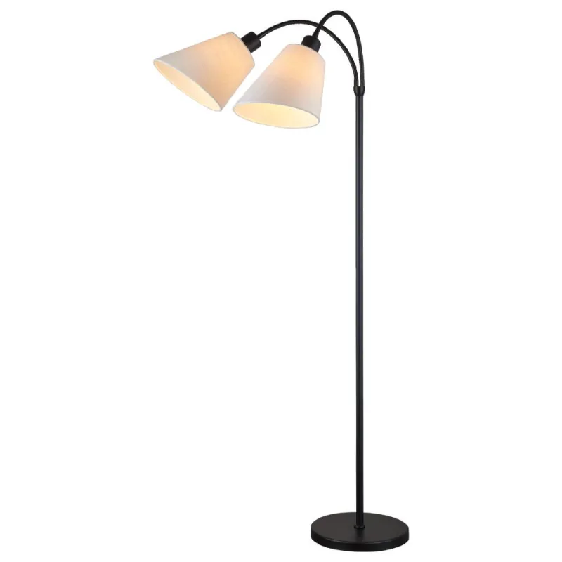 TOWER CUT lampadaire 2L blanc/noir