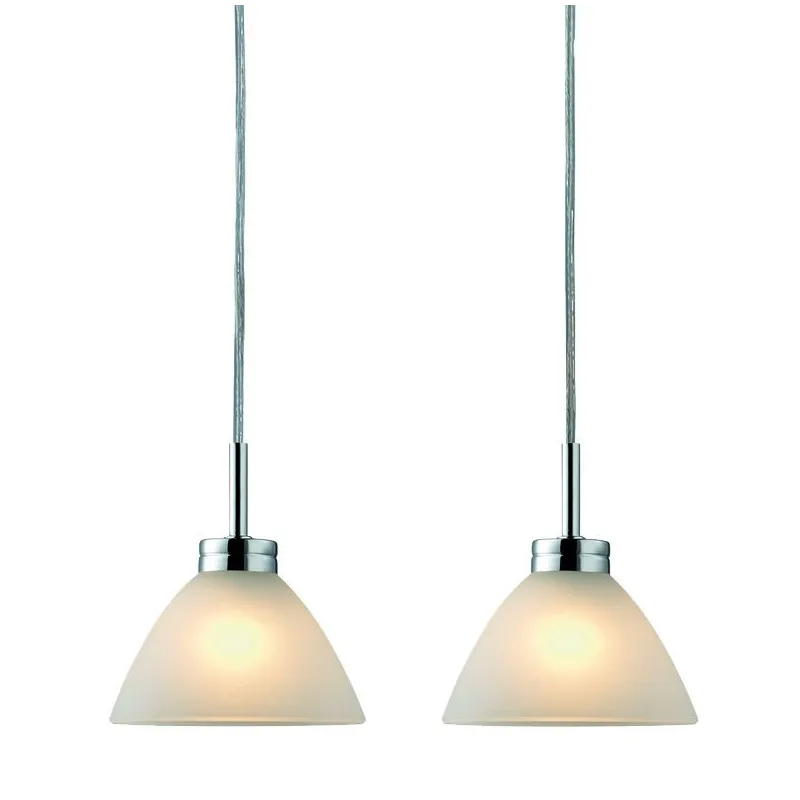 ARC  suspension-set 2L  verre opal/chrome