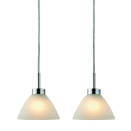ARC  suspension-set 2L  verre opal/chrome