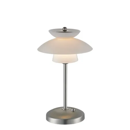 DALLAS lampe à poser diam.18 verre opal