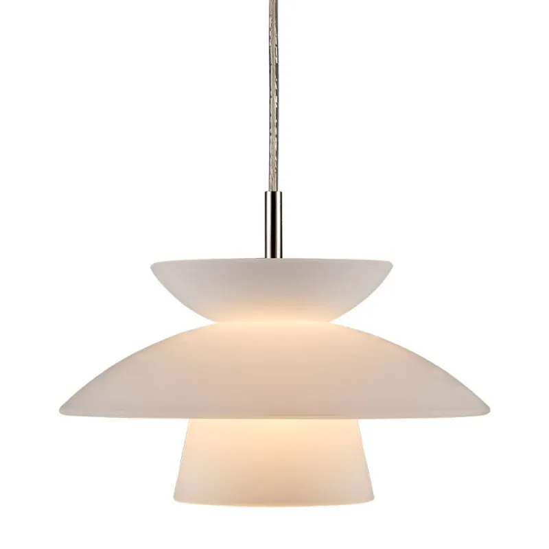 DALLAS suspension midi diam.24 verre opal