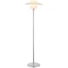 SCANDINAVIA lampadaire diam.40 opal/chrome