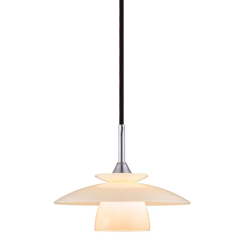 SCANDINAVIA suspension diam.20 opal/chrome g9